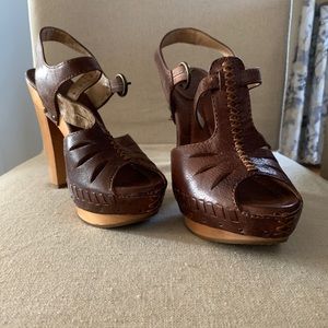 Frye Heels -Worn handful or less
